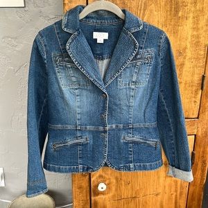 Ann Taylor LOFT Denim Jean Jacket 4P